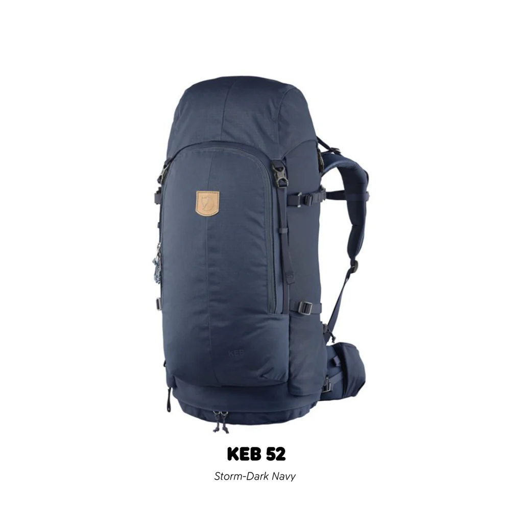 FJALLRAVEN KEB 52 STORM - DARK NAVY